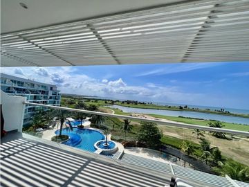 VENTA REMODELADO PENTHOUSE KARIBANA CARTAGENA BEACH GOLF