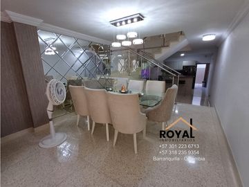 NOGALES, BARRANQUILLA, COLOMBIA, VENTA CASA + APTO 317 M2 ESTRATO 4