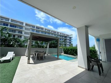 VENTA APTO MORROS ECO CARTAGENA 2 ALCOBAS PRIMER PISO CON PISCINA