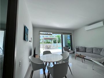 VENTA APTO MORROS ECO CARTAGENA 2 ALCOBAS PRIMER PISO CON PISCINA