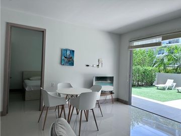 VENTA APTO MORROS ECO CARTAGENA 2 ALCOBAS PRIMER PISO CON PISCINA