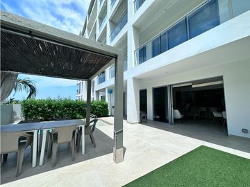 VENTA APTO MORROS ECO CARTAGENA 2 ALCOBAS PRIMER PISO CON PISCINA