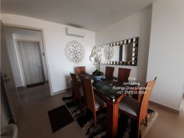 PUNTA ROCA SABANILLA PUERTO COLOMBIA VENTA APTO AMOBLADO 91 M2