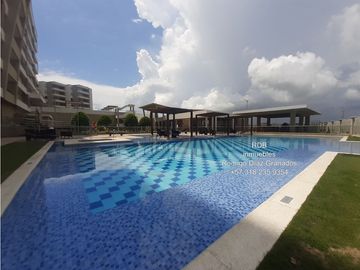 PUNTA ROCA SABANILLA PUERTO COLOMBIA VENTA APTO AMOBLADO 91 M2