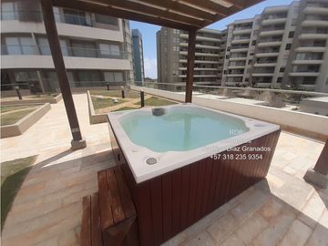 PUNTA ROCA SABANILLA PUERTO COLOMBIA VENTA APTO AMOBLADO 91 M2