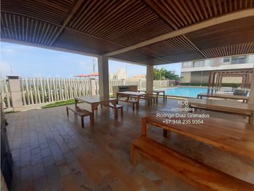 PUNTA ROCA SABANILLA PUERTO COLOMBIA VENTA APTO AMOBLADO 91 M2