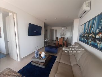 PUNTA ROCA SABANILLA PUERTO COLOMBIA VENTA APTO AMOBLADO 91 M2