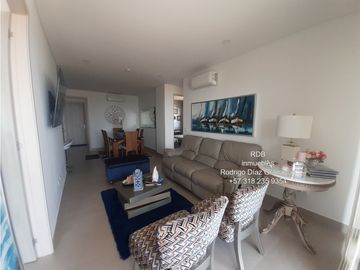 PUNTA ROCA SABANILLA PUERTO COLOMBIA VENTA APTO AMOBLADO 91 M2