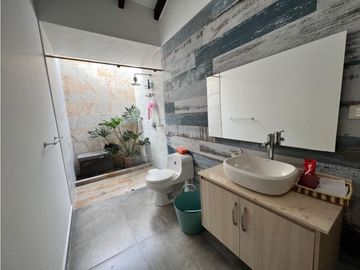 Casa campestre más lote en venta en condominio Rozo Valle Colombia