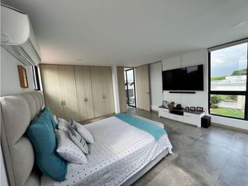 Casa campestre más lote en venta en condominio Rozo Valle Colombia