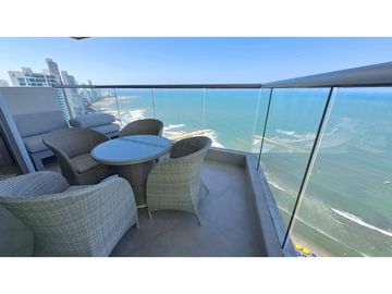 Venta apartamento Bocagrande frente al mar