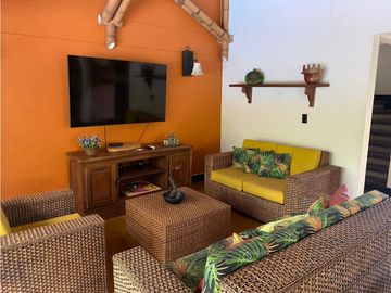 VENTA CASA CAMPESTRE EN CONDOMINIO HOTELERO - QUIMBAYA