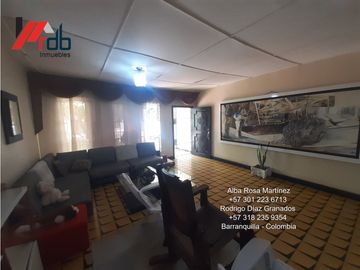 RECREO DELICIAS BARRANQUILLA VENTA CASA MAS APTO 213 M2