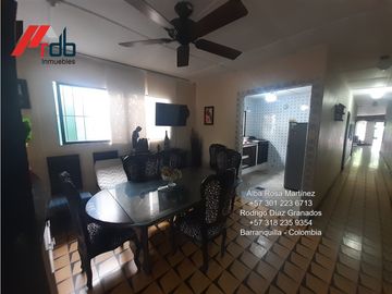 RECREO DELICIAS BARRANQUILLA VENTA CASA MAS APTO 213 M2