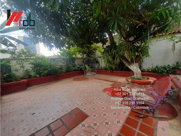 RECREO DELICIAS BARRANQUILLA VENTA CASA MAS APTO 213 M2