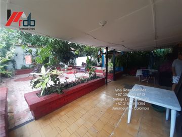 RECREO DELICIAS BARRANQUILLA VENTA CASA MAS APTO 213 M2