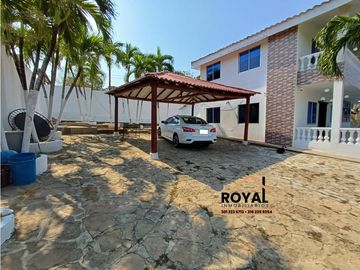 PLAYA MENDOZA TUBARA VENTA HERMOSA CASA DE PLAYA o CABAÑA CAMPESTRE