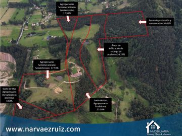 Vendo Finca de 32 Fanegadas en Tabio Rio Frio Oriental