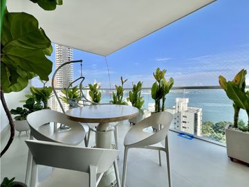 VENTA Apartamento en Bocagrande, Edificio Navalera