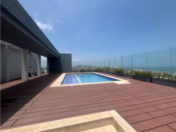 Apartamento de venta con vista al mar cielo mar Cartagena