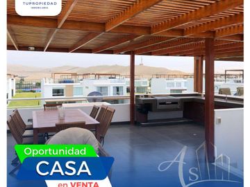 VENTA CASA DE PLAYA AMOBLADA  CONDOMINIO PANORAMA ASIA