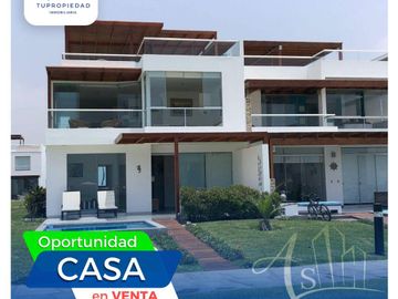 VENTA CASA DE PLAYA AMOBLADA  CONDOMINIO PANORAMA ASIA