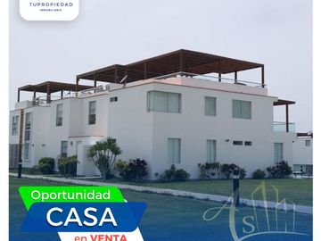 VENTA CASA DE PLAYA AMOBLADA  CONDOMINIO PANORAMA ASIA