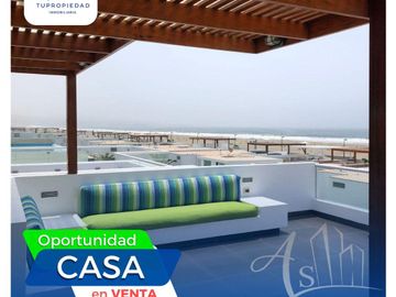 VENTA CASA DE PLAYA AMOBLADA  CONDOMINIO PANORAMA ASIA