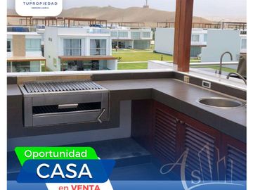 VENTA CASA DE PLAYA AMOBLADA  CONDOMINIO PANORAMA ASIA