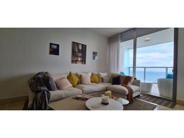 Se vende apartamento amoblado ubicado en avenida balboa.  (AA)