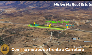 Terreno en la Ruta del Vino, Ensenada BC