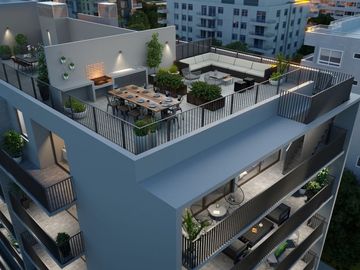 Penthouse nuevos con azotea privada 4D/2B. Pocuro. SIN COMISION