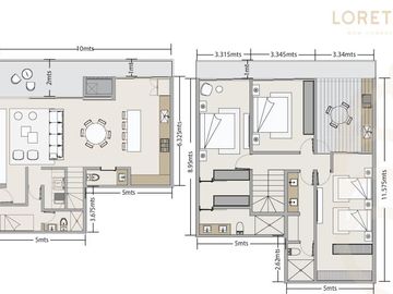 Loreta Venta de Departamentos, Residencial Lausana