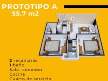PRE VENTA DE DEPARTAMENTOS CON TERRAZA EN FRACC. ESTRELLAS DEL SUR PUEBLA