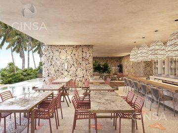 ROSA PALMAR RESORT LIVING || EXCELENTES DEPARTAMENTOS EN VENTA EN EDIFICIO DE 7 NIVELES, UBICADO EN SISAL PUERTO, YUC.