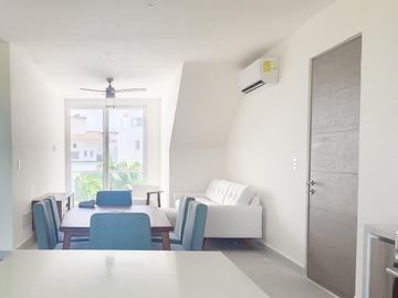 DEPARTAMENTO EN VENTA DE 2 HABITACIONES EN AKIMAL, QROO. LB 159