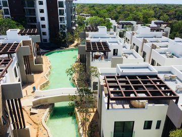 Departamento en venta de 2 habitaciones, 2 baños, Lagunas de Mayacoba, Playa del Carmen, Quintana Roo