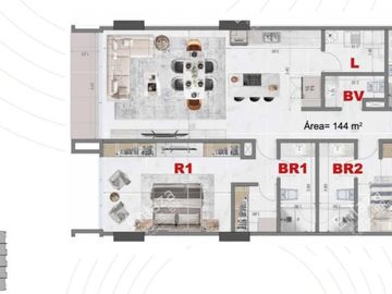 Departamentos en Venta Calzada del Valle