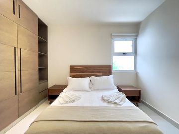 DEPARTAMENTO EN VENTA DE 2 HABITACIONES EN AKUMAL QROO. LB 180