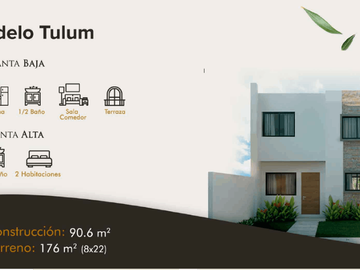 Residencial Puerta de Piedra Dzitya - modelo Tulum