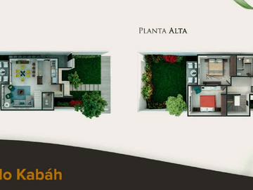 Residencial Puerta de Piedra Dzitya - modelo Kabáh