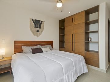 DEPARTAMENTO EN VENTA DE 2 HABITACIONES EN AKUMAL QROO. LB 182
