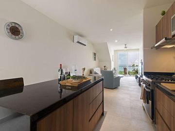 DEPARTAMENTO EN VENTA DE 2 HABITACIONES EN AKUMAL QROO. LB 182