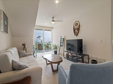 DEPARTAMENTO EN VENTA DE 2 HABITACIONES EN AKUMAL QROO. LB 182
