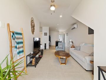 DEPARTAMENTO EN VENTA DE 2 HABITACIONES EN AKUMAL QROO. LB 182