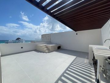 DEPARTAMENTO EN VENTA DE 2 HABITACIONES EN AKUMAL QROO. LB 182