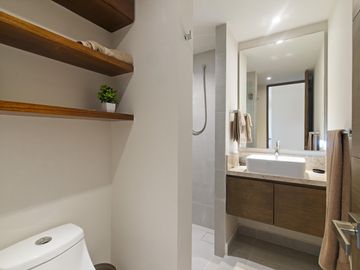 DEPARTAMENTO EN VENTA DE 2 HABITACIONES EN AKUMAL QROO. LB 182