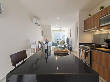 DEPARTAMENTO EN VENTA DE 2 HABITACIONES EN AKUMAL QROO. LB 182
