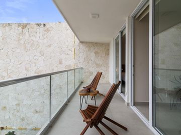 DEPARTAMENTO EN VENTA DE 2 HABITACIONES EN AKUMAL QROO. LB 182