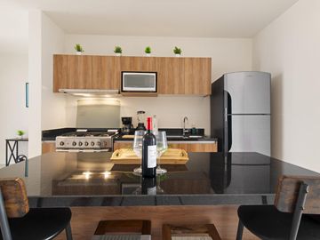 DEPARTAMENTO EN VENTA DE 2 HABITACIONES EN AKUMAL QROO. LB 182